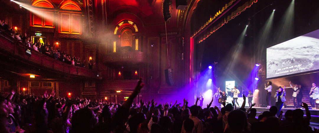 Hillsong Worship in old Dominion Theatre, London