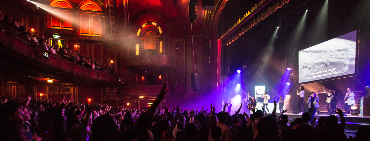 Hillsong Worship in old Dominion Theatre London