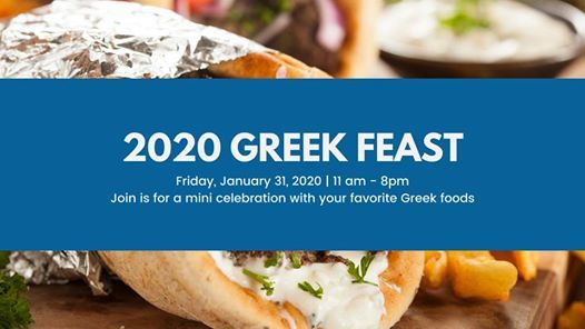 This Friday, it’s Greek Feast!!